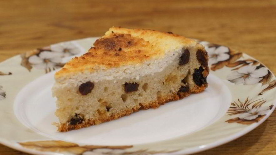 Рецепт пирожных с изюмом