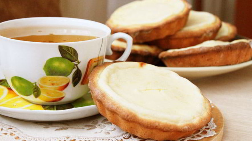 Рецепт пирожных ватрушек