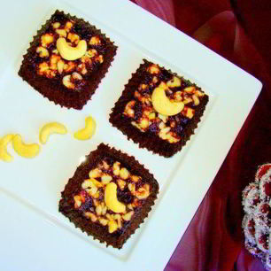 Рецепт Постного брауни с кешью за 10 минут