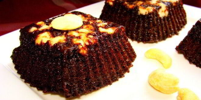 Рецепт постного брауни с кешью за 10 минут