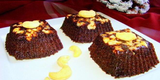 Рецепт постного брауни с кешью за 10 минут