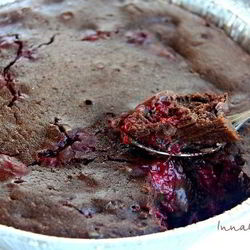 Рецепт Шоколадного брауни с малиной