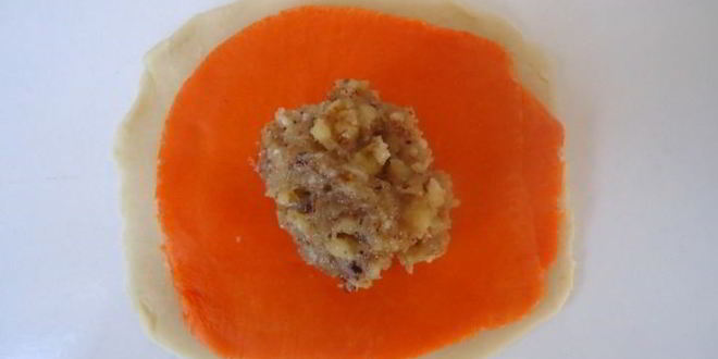 Рецепт слоеного пирожного лотос