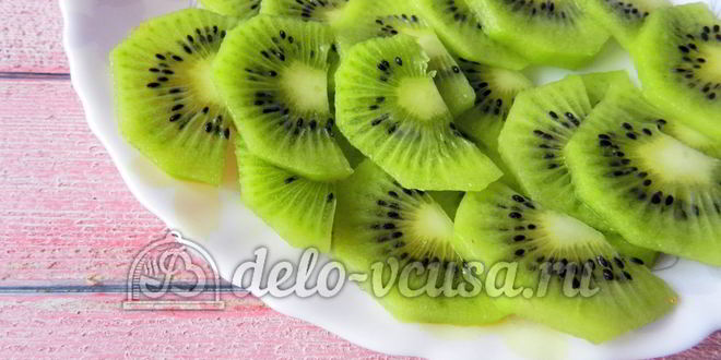 Рецепт фруктовой пиццы