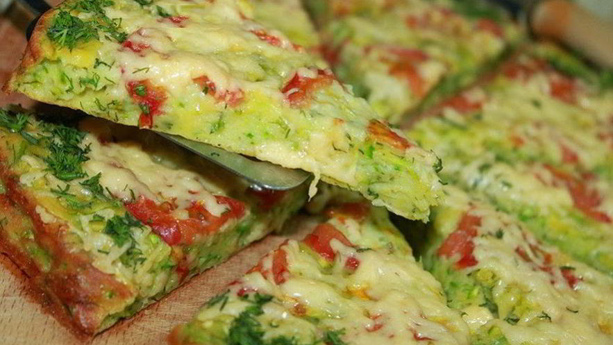 Рецепт кабачковой пиццы