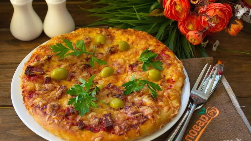 Рецепт классической пиццы