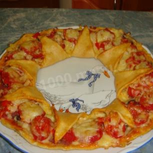 Рецепт Королевской пиццы в духовке