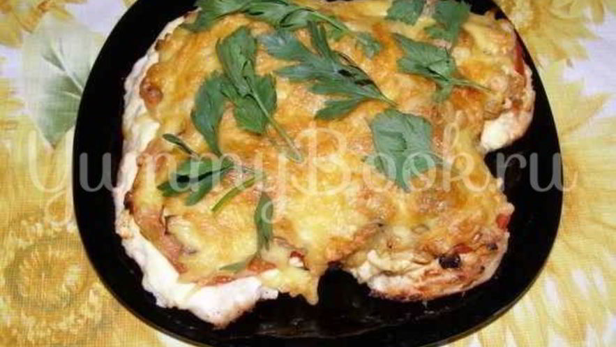 Рецепт куриной пиццы