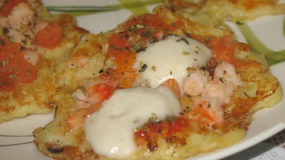 Рецепт Мини-пиццы на завтрак