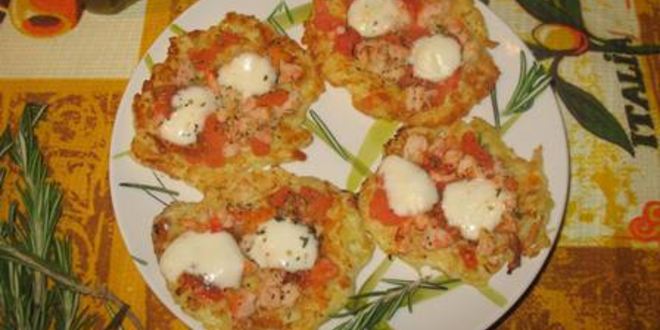 Рецепт мини-пиццы на завтрак