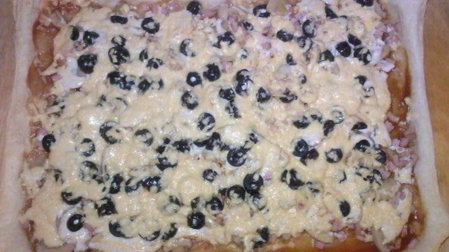 Рецепт моей любимой пиццы