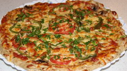 Рецепт Низкокалорийной пиццы