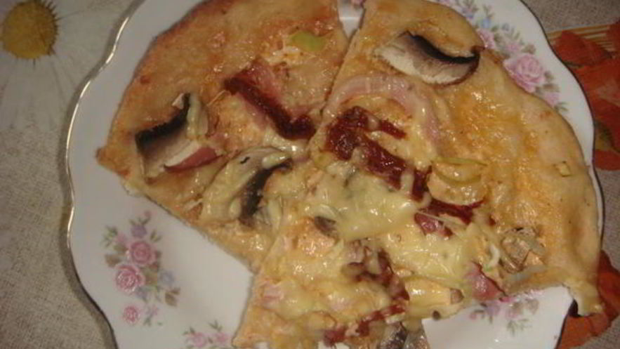 Рецепт пиццы ассорти