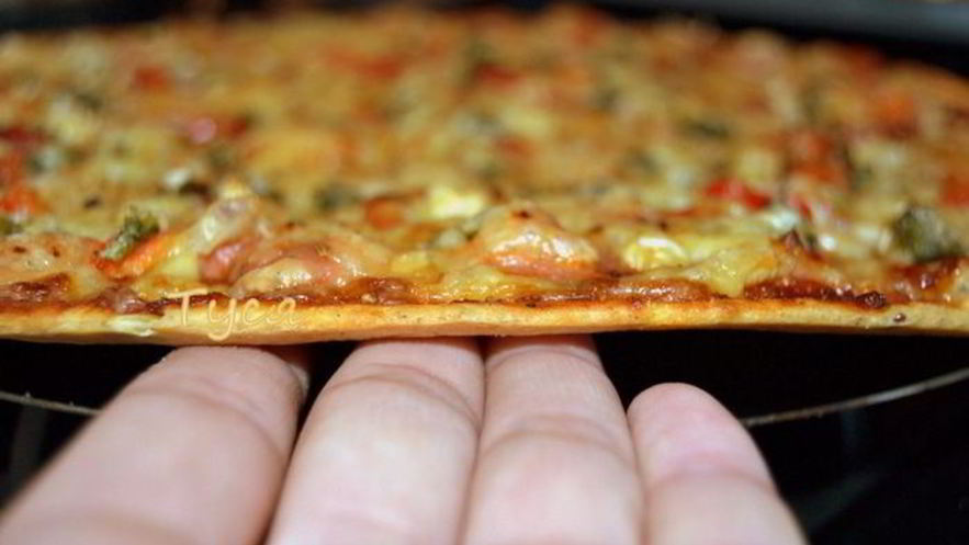 Рецепт пиццы и пирожок