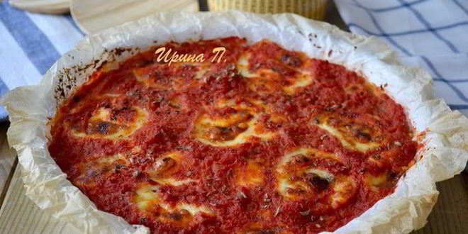 Рецепт пиццы из баклажанов