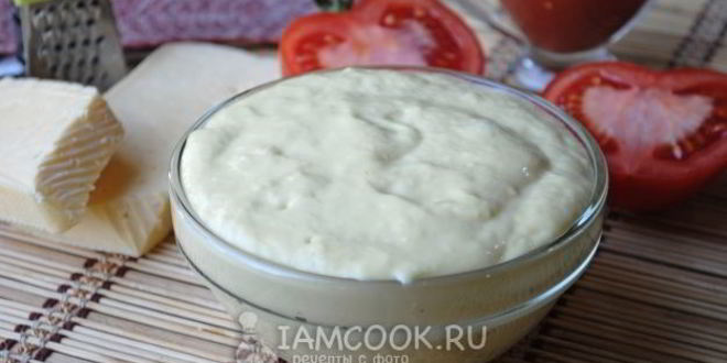 Рецепт пиццы из жидкого теста на кефире