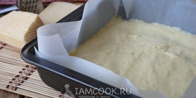 Рецепт пиццы из жидкого теста на кефире