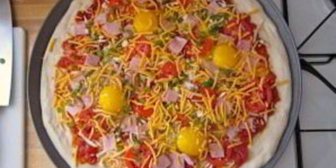 Рецепт пиццы к завтраку