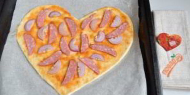 Рецепт пиццы на 14 февраля