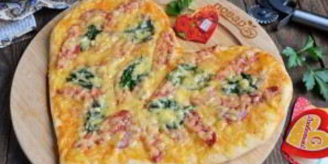 Рецепт пиццы на 14 февраля
