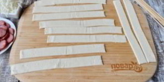 Рецепт пиццы на шпажках