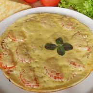 Рецепт Пиццы на сковороде за 5 минут с сыром и колбасой