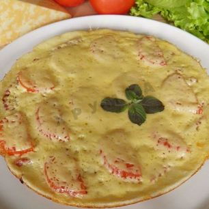 Рецепт Пиццы на сковороде за 5 минут с сыром и колбасой