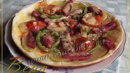 Рецепт Пиццы на сковороде