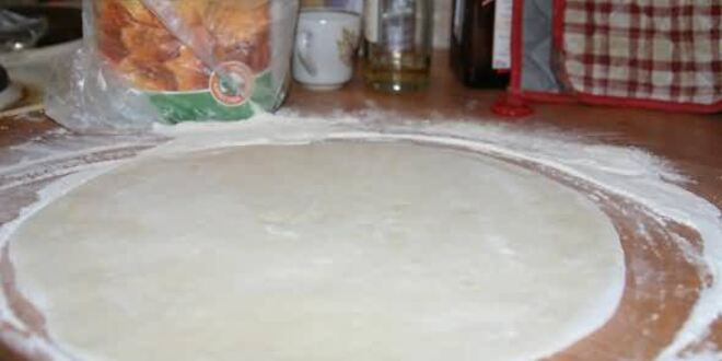 Рецепт пиццы на тонкой основе