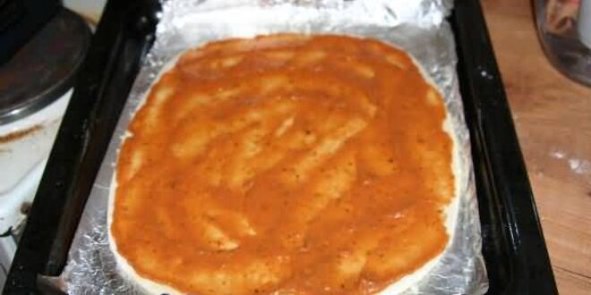 Рецепт пиццы на тонкой основе