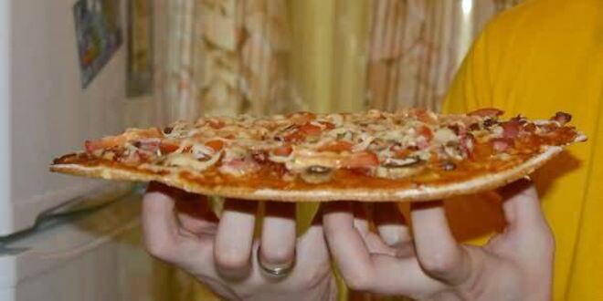 Рецепт пиццы на тонкой основе