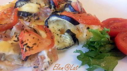 Рецепт Пиццы с баклажанами