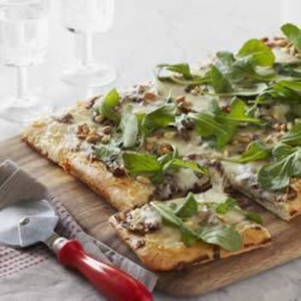 Рецепт Пиццы с фаршем и рукколой