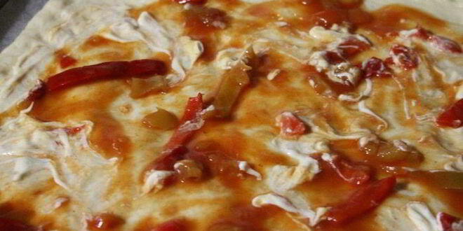 Рецепт пиццы с копченостями