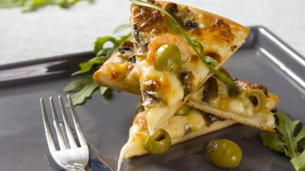 Рецепт Пиццы с креветками и рукколой