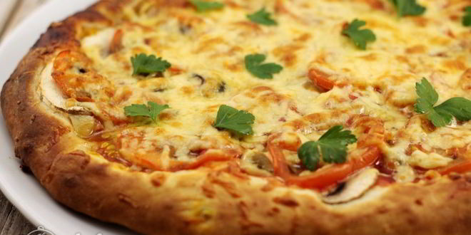 Рецепт пиццы с мидиями