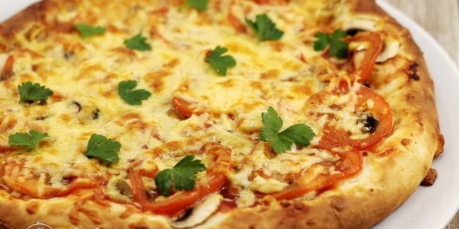 Рецепт пиццы с мидиями