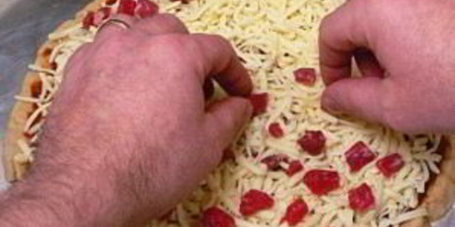 Рецепт пиццы с мясом