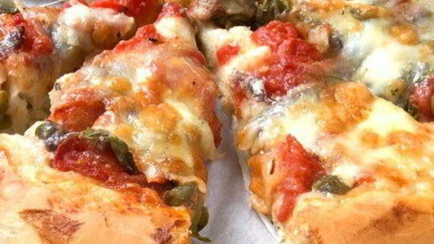 Рецепт пиццы с ветчиной и шампиньонами