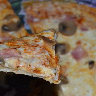 Рецепт Пиццы в микроволновке