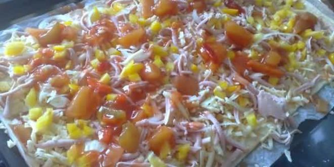 Рецепт просто пицца