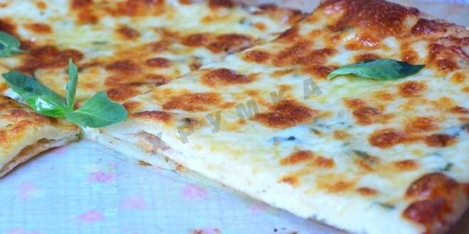 Рецепт сырной пиццы