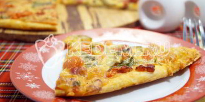 Рецепт тонкой пиццы