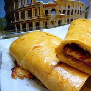 Рецепт Закрытой пиццы-вулкана Обжигающий Stromboli