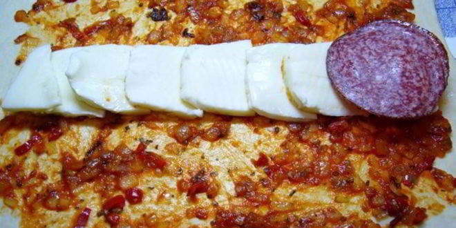 Рецепт закрытой пиццы-вулкана обжигающий stromboli