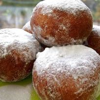 Английские пончики с сахарной пудрой