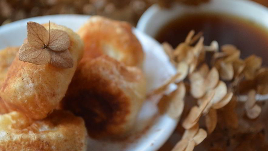 Рецепт банановых пончиков