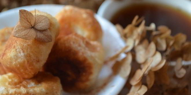 Рецепт банановых пончиков