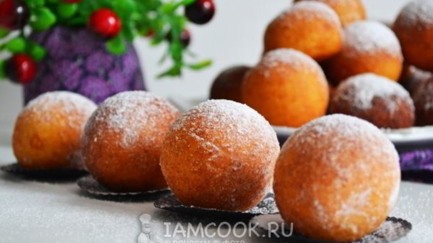 Рецепт быстрых пончиков