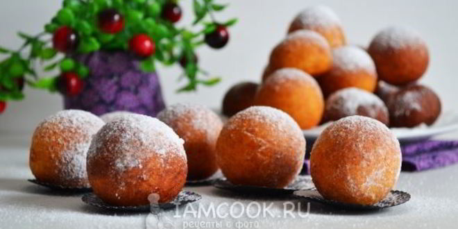 Рецепт быстрых пончиков